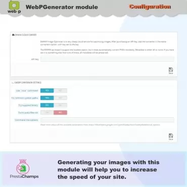 ماژول Google WebP Image Generator 1.0.6-بهینه سازی تصاویر پرستاشاپ