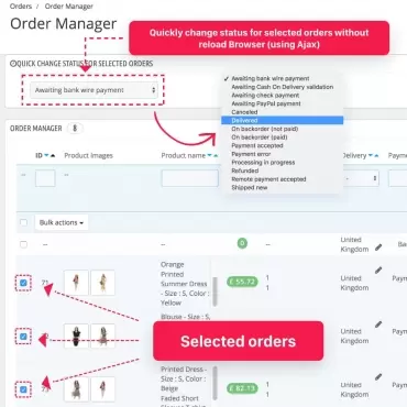 ماژول Order Tools 2.1.2 - مدیریت پیشرفته سفارشات در پرستاشاپ