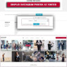 ماژول نمایش تصاویر اینستاگرام در پرستاشاپINS Shopping Slider