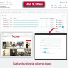 ماژول نمایش تصاویر اینستاگرام در پرستاشاپINS Shopping Slider