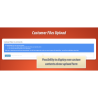 ماژول Customer Files Upload - آپلود فایل در پرستاشاپ