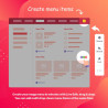 ماژول Mega Menu Builder- مگامنو و منوی های چندستونه پرستاشاپ