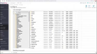 Ajax File / Database Manager Module